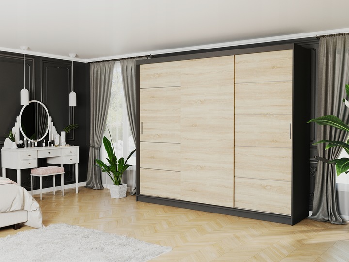 Szafa przesuwna Norvio III 250 cm