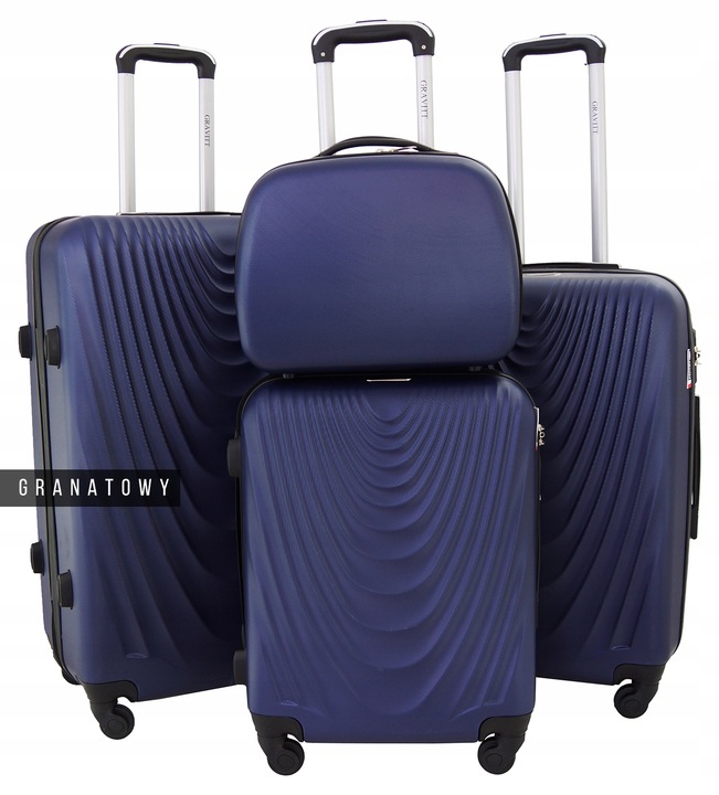 WALIZKA ZESTAW KOMPLET 4w1 MODEL 1051