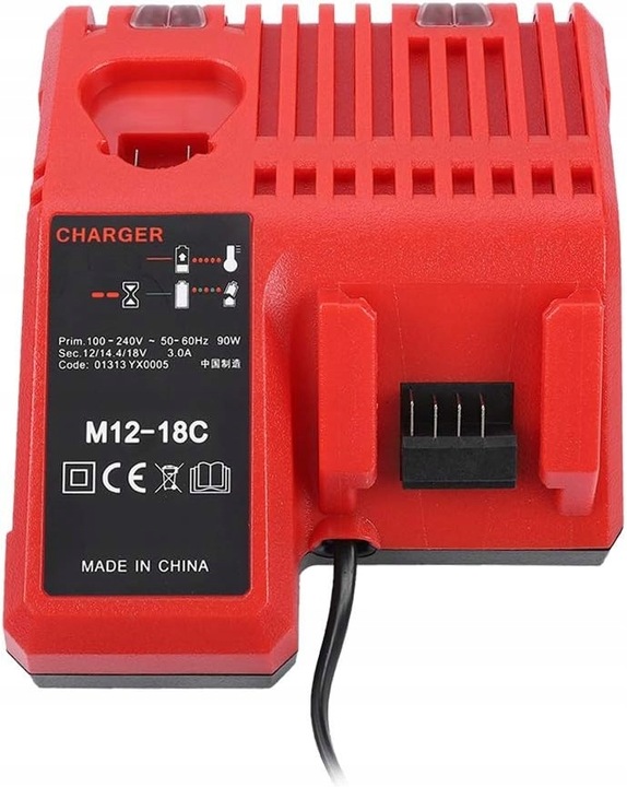Ładowarka podwójna zamiennik do Milwaukee M12-18FC M12 M14 M18