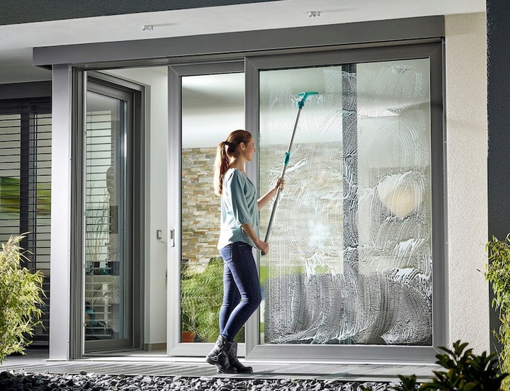 Ściągaczka LEIFHEIT 51426 do szyb DRĄŻEK TELESKPOWY CLICK 400cm 4