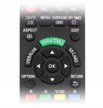 PILOT DO TV TELEWIZORA PANASONIC VIERA UNIWERSALNY