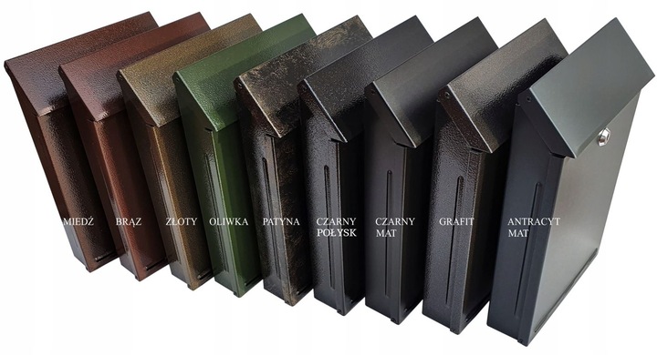 Skrzynka na listy A-4 z Napisem - nadruk UV