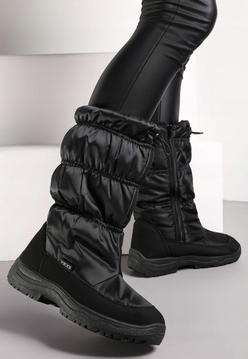 Czarne Śniegowce 38