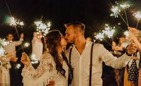 ZIMNE OGNIE 70 CM - 60 SZTUK - ŚLUB WESELE