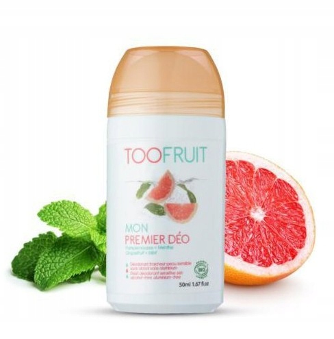 DEZODORANT dla DZIECI w KULCE od 5 r. życia EKO CERTYFIKOWANY GREJPFRUT