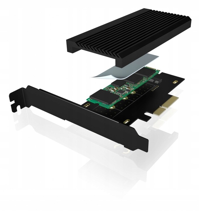 ICYBOX Karta PCI na M.2 SSD NVMe IB-PCI208-HS z
