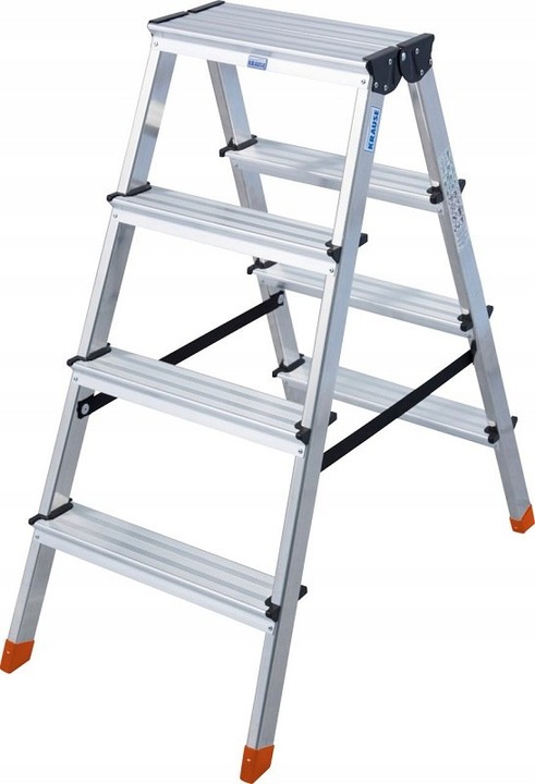 Drabina Krause 2,4 m aluminium 2 x 4 do 150 kg Dopplo