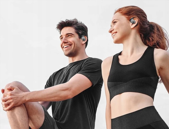 SŁUCHAWKI BEZPRZEWODOWE ZAUSZNE BLUETOOTH 5.3 JM13 2024 SPORTOWE