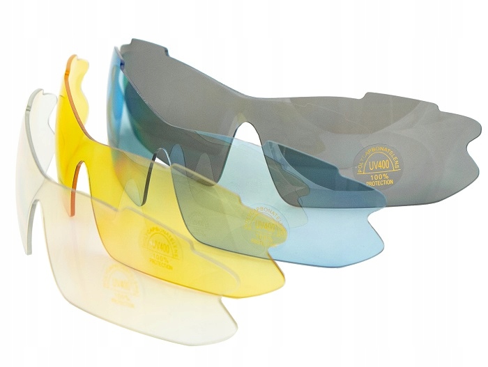 Okulary Sportowe z Polaryzacją + 5 Szkieł