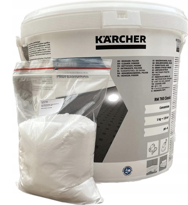 Proszek do prania Kärcher 0,8 kg 0,8 l 1 szt.