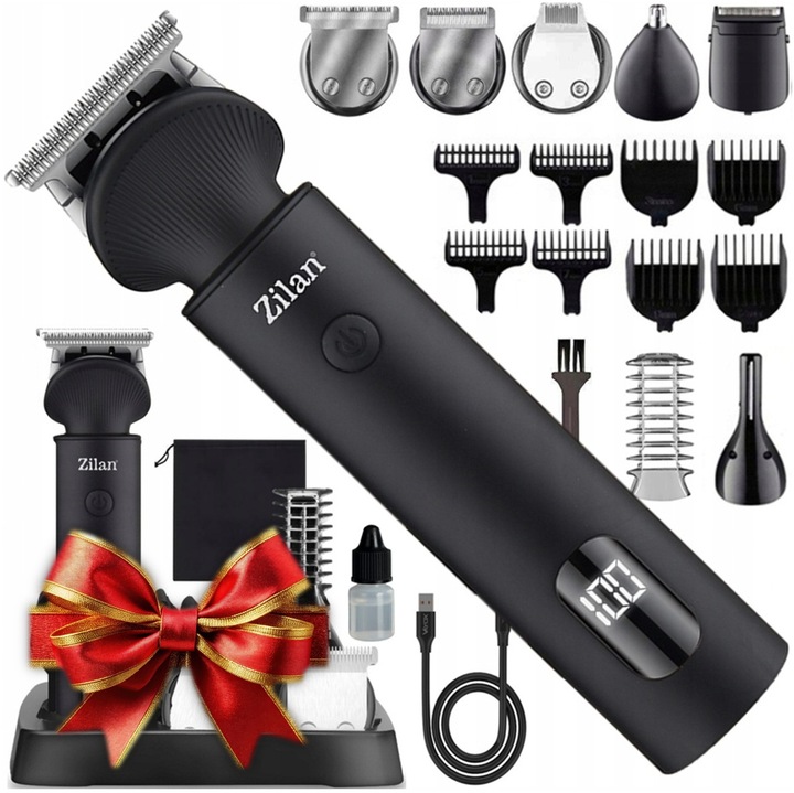 TRYMER GOLARKA STRZYŻENIE GOLENIE BRODY WŁOSÓW BEZPRZEWODOWA XXL USB