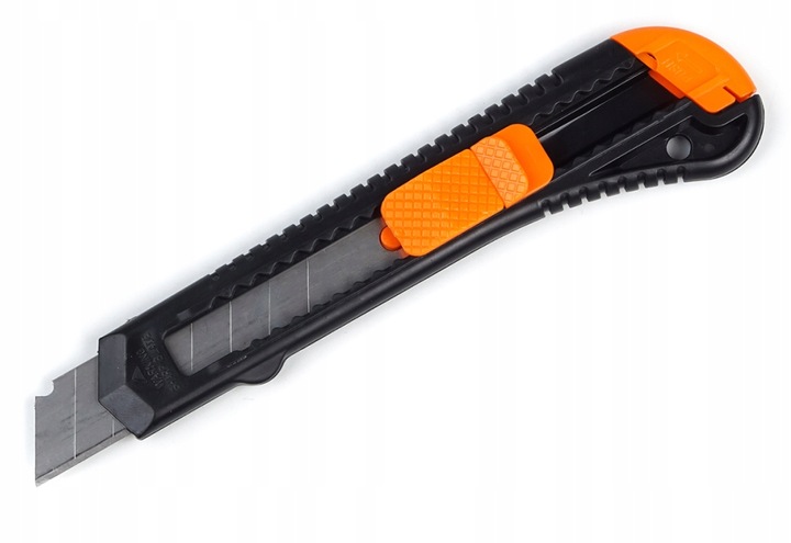 12x NÓŻ DO TAPET NOŻYK 18mm OSTRZE ŁAMANE TAPECIAK + 120 OSTRZY ZAPAS