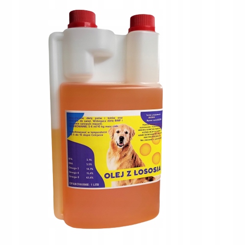 Olej z łososia 100% 1 litr