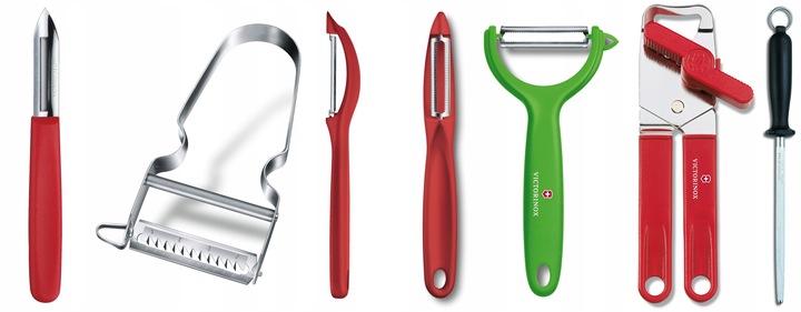 Victorinox 7.6075.5, obieraczka, dwukierunkowe ostrze ruchome, ząbkowane