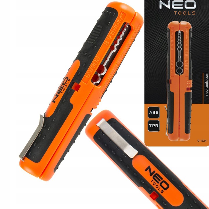 NEO AUTOMATYCZNY CZOŁOWY ŚCIĄGACZ IZOLACJI 180 MM 0.5 - 6 MM 8 - 13 MM