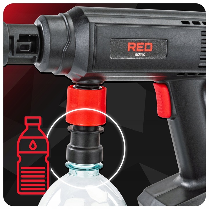 MYJKA CIŚNIENIOWA AKUMULATOROWA OGRODOWA 21V BEZPRZEWODOWA WALIZKA