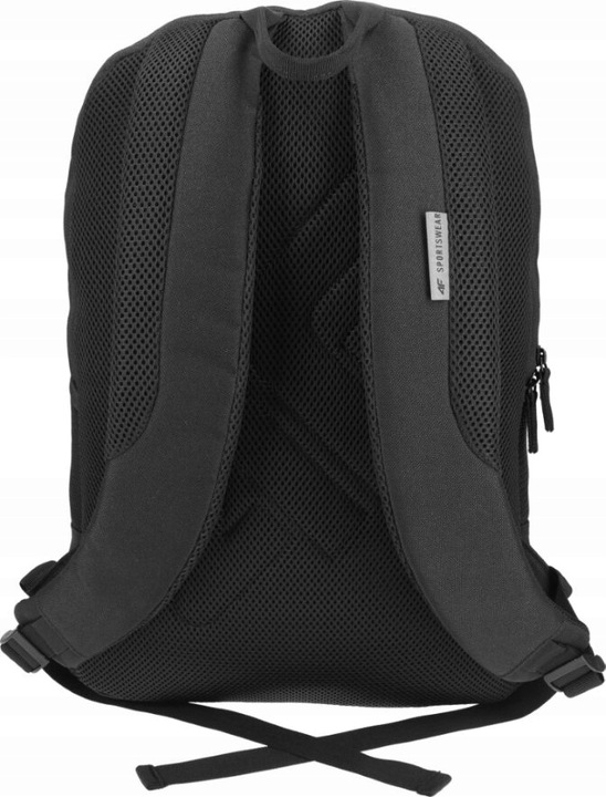 4F PLECAK MIEJSKI PCU005B LAPTOP KIESZEŃ CZARNY- 23L