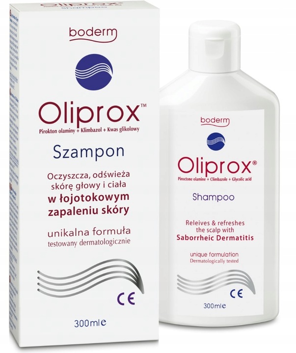 Oliprox, szampon na łojotokowe zapalenie skóry, 300 ml