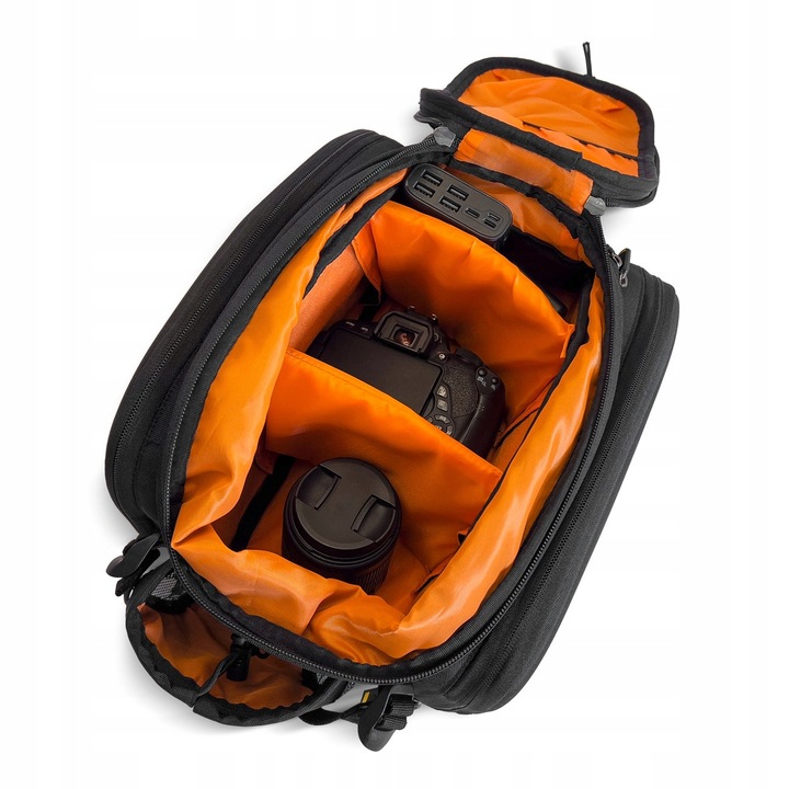 WOZINSKY POJEMNA SAKWA ROWEROWA TORBA NA BAGAŻNIK KUFER 35L