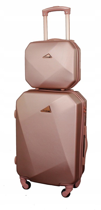 WALIZKA PODRÓŻNA ELEGANCKA MOCNA ABS 4 KÓŁKA XL