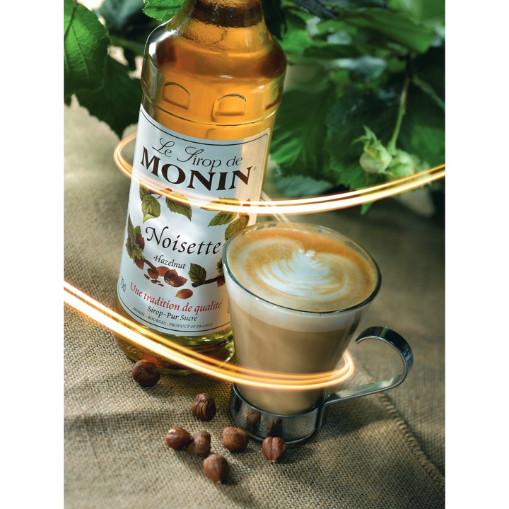 Syrop do kawy MONIN orzech laskowy bez cukru 700ml