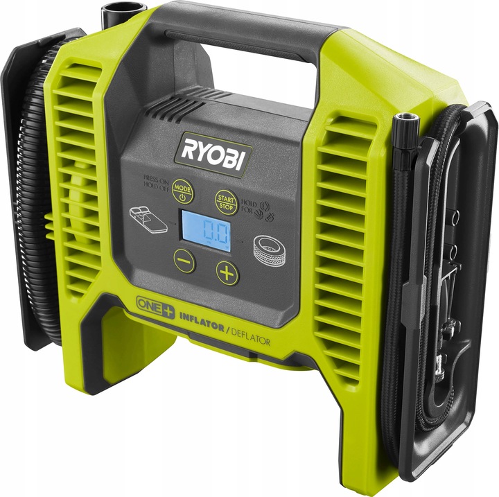 RYOBI KOMPRESOR POMPKA AKUMULATOROWA PROGRAMOWALNY INTERFEJS R18MI-0 18V