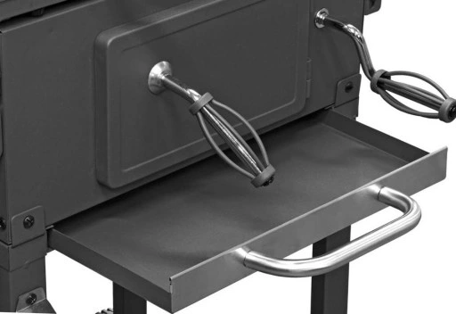 Grill węglowy Riwall Grillorz ogrodowy korbka Pokrywa Pokrowiec Ruszt