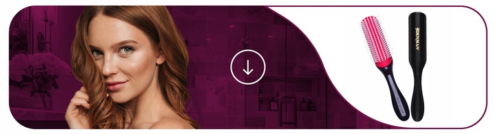 SZCZOTKA DO STYLIZACJI WŁOSÓW KRĘCONYCH LOKÓW FAL DENMAN D3