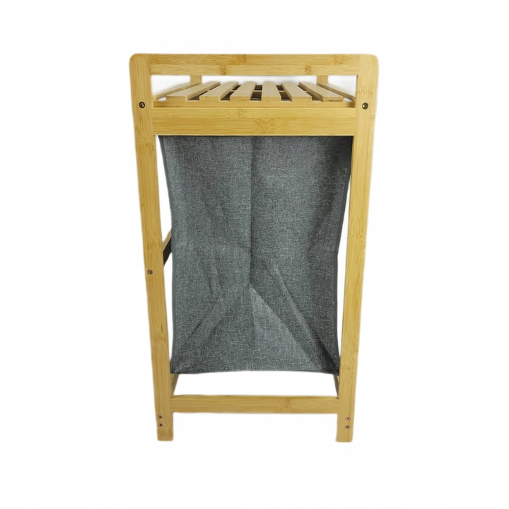 KOSZ na pranie BAMBUSOWY 2-komorowy EKO bielizna ŁAZIENKA worki