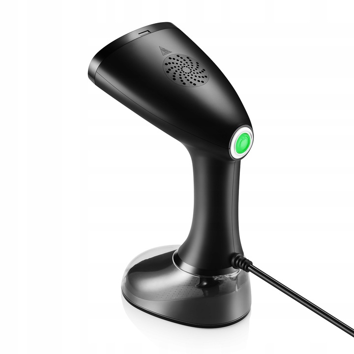Parownica do ubrań Żelazko parowe REGULACJA PARY 7 DYSZ Czarna 380ml 2000W