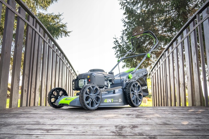 KOSIARKA SPALINOWA DO TRAWY Z NAPĘDEM MOCNA SILNIK LONCIN NAPĘD WUBER