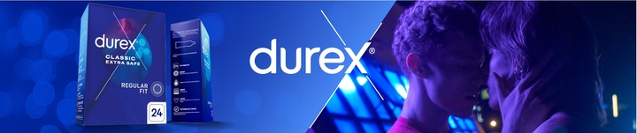 Prezerwatywy Durex EXTRA SAFE grubsze bezpieczne 12szt nawilżane