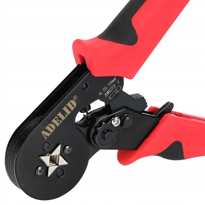 PRASKA ZACISKARKA DO TULEJEK KONEKTORÓW KOŃCÓWEK 0.25-10mm² 1300 szt.