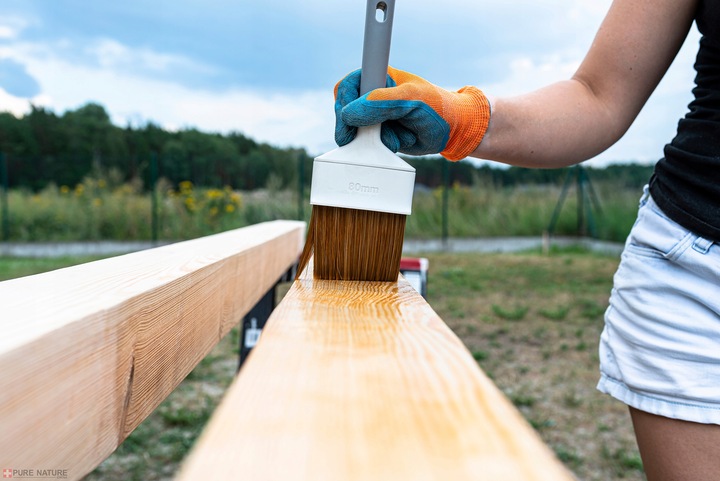 OLEJ LNIANY IMPREGNAT DO DREWNA MEBLI TARASÓW NATURALNY BEZ CHEMII 2L