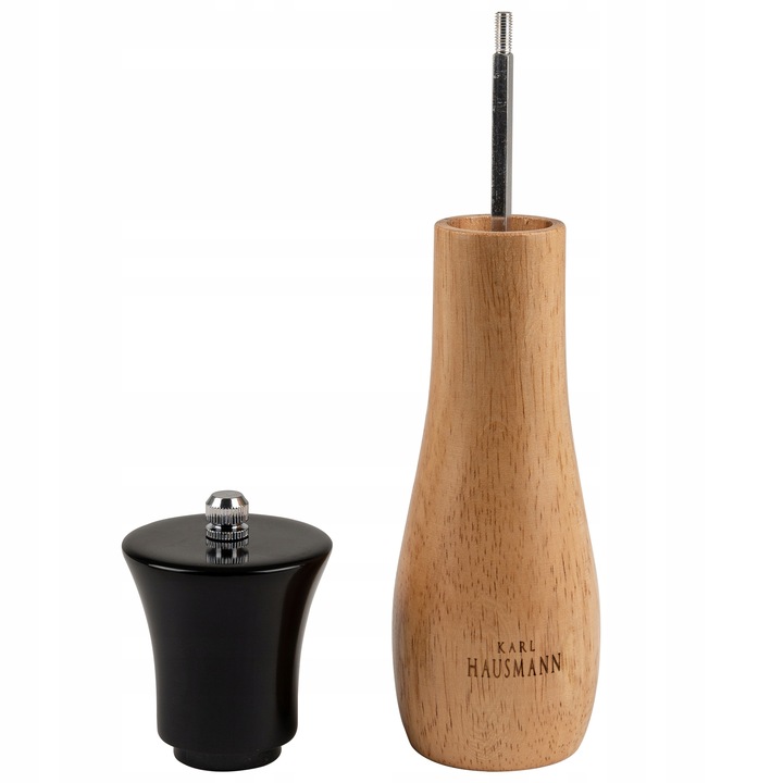 MŁYNEK DO PIEPRZU RĘCZNY ZESTAW 2 SZT MŁYNEK DO PIEPRZU I SOLI DREWNO