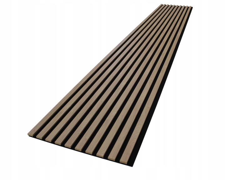 Lamele ścienne 275 x 45 cm - na czarnym filcu Dąb Santa, Champagne i inne