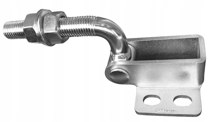 ZAWIAS GIĘTY REGULOWANY 180 STOPNI ZAWIASY DO FURTKI BRAMKI BRAMY M16