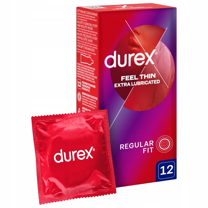 Prezerwatywy DUREX FETHERLITE ELITE cienkie 12 szt
