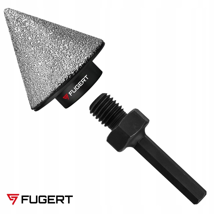 OTWORNICA DIAMENTOWA KORONKA DO GRESU PŁYTEK ZESTAW 6-68MM STOŻEK +