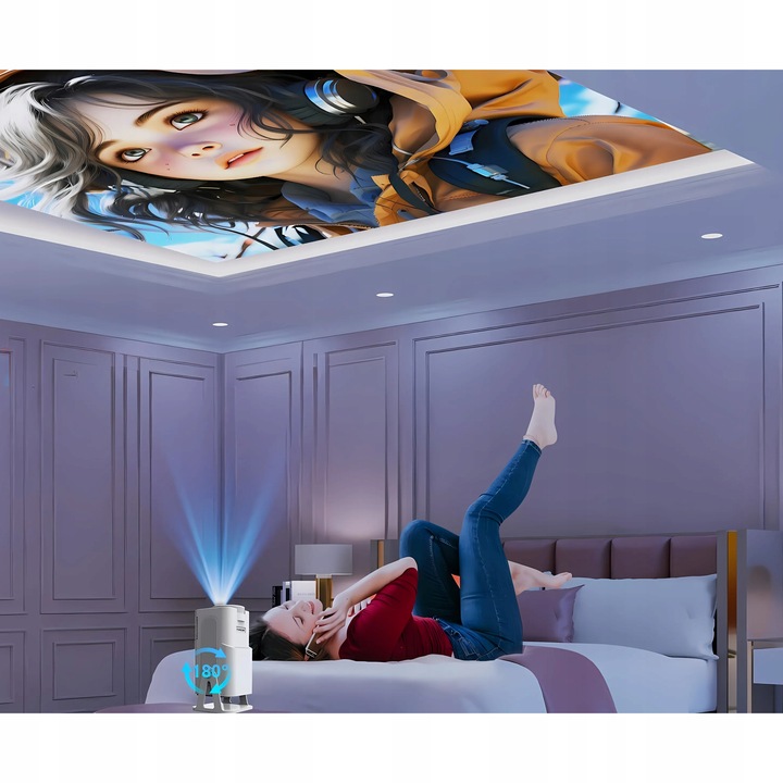 Projektor LCD Alwtniet HY320 ULTRA NTV 4K Android