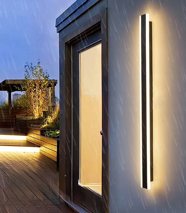 Lampa elewacyjna ogrodowa kinkiet zewnętrzny IP65 ścienny 9W LED CCD