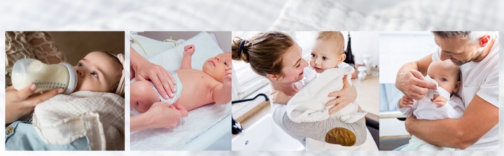 Plumeri Pieluszki muślinowe zestaw kolorów 10 szt. 50x30 cm