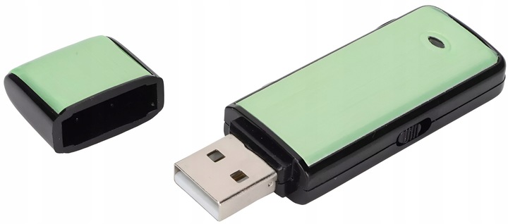 Podsłuch w pendrive USB nagrywa w wysokiej jakości wygodny i mały 8GB