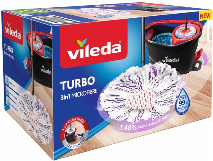 Vileda Turbo 3w1 Wkład do mopa obrotowego
