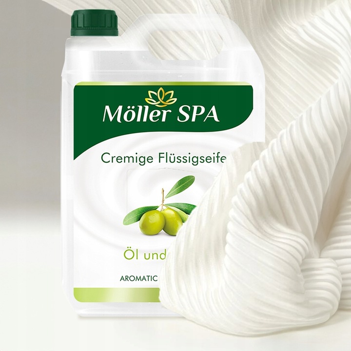 Möller SPA MLEKO I OLIWA ŻEL POD PRYSZNIC SHOWER GEL JAKOŚĆ PREMIUM 5L