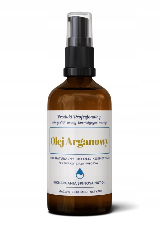 Olej olejek ARGANOWY 100 ml naturalny do twarzy
