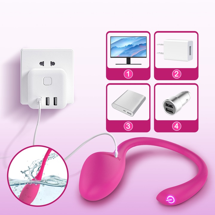 Wibrator sterowany aplikacją wibrujące jajko APP