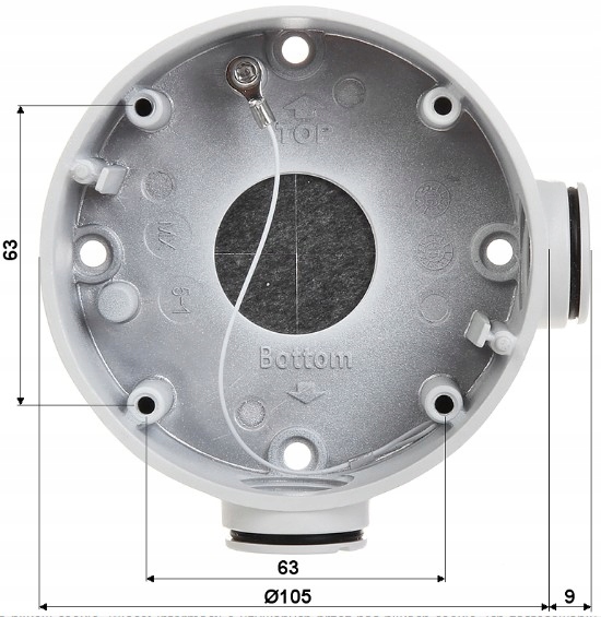 Puszka montażowa HIKVISION DS-1260ZJ