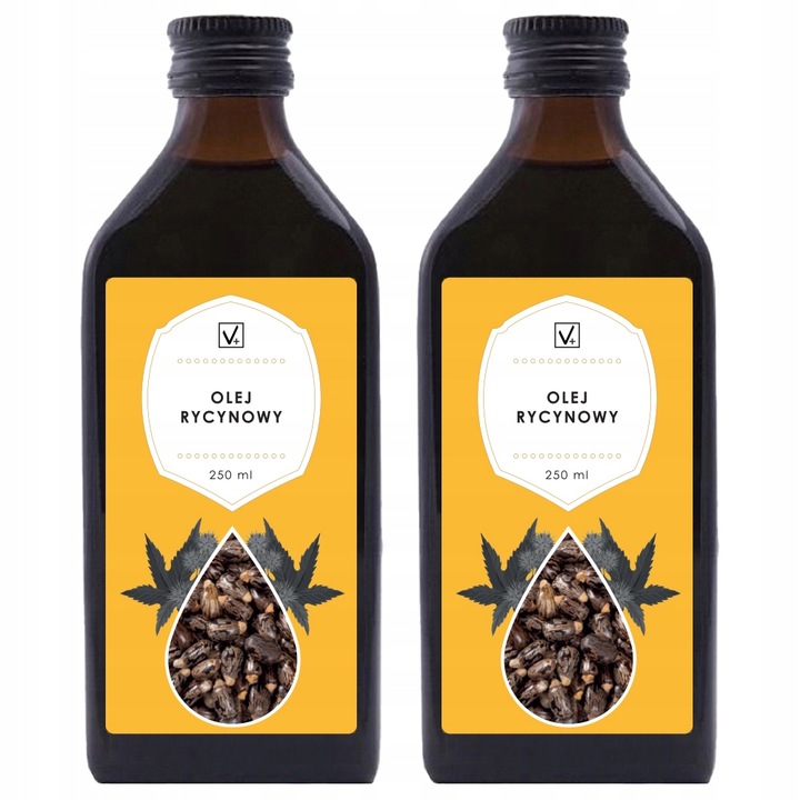 OLEJ RYCYNOWY 500 ml Zestaw w SZKLE INDIE - Nierafinowany Tłoczony na Zimno