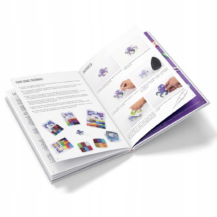 Książka 300 WZORÓW do Koralików do Prasowania Pasuje 1:1 do La Manuli